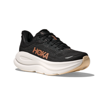 Charger l'image dans la galerie, HOKA ONE ONE FEMME BONDI 9 - NOIR | OR ROSE