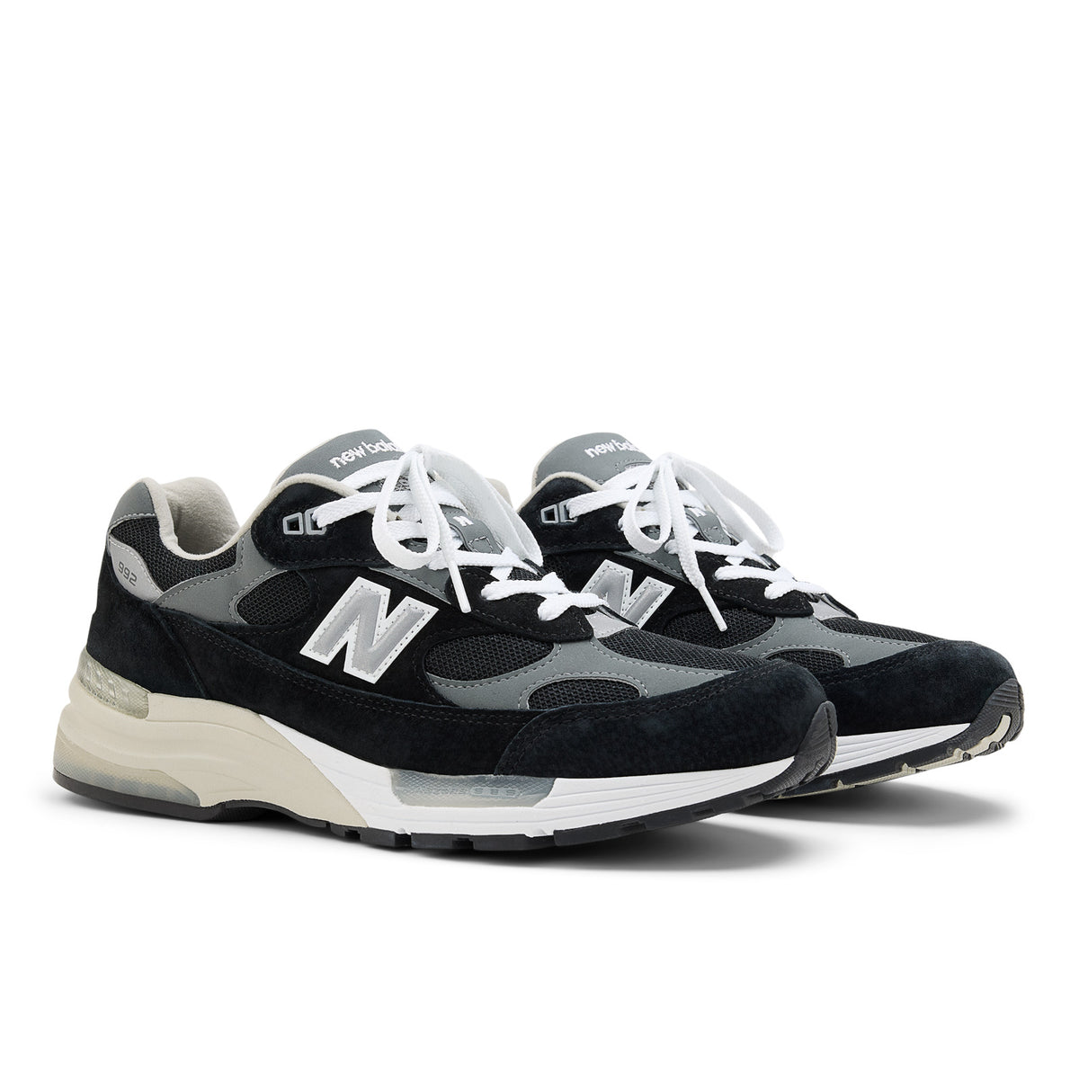 NEW BALANCE U992BK - BLACK | GREY | SILVER METALIC MADE IN THE USA