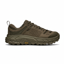 Load image into Gallery viewer, HOKA Tor Ultra Lo Gore-Tex sneaker in Antique Olive on a white background
