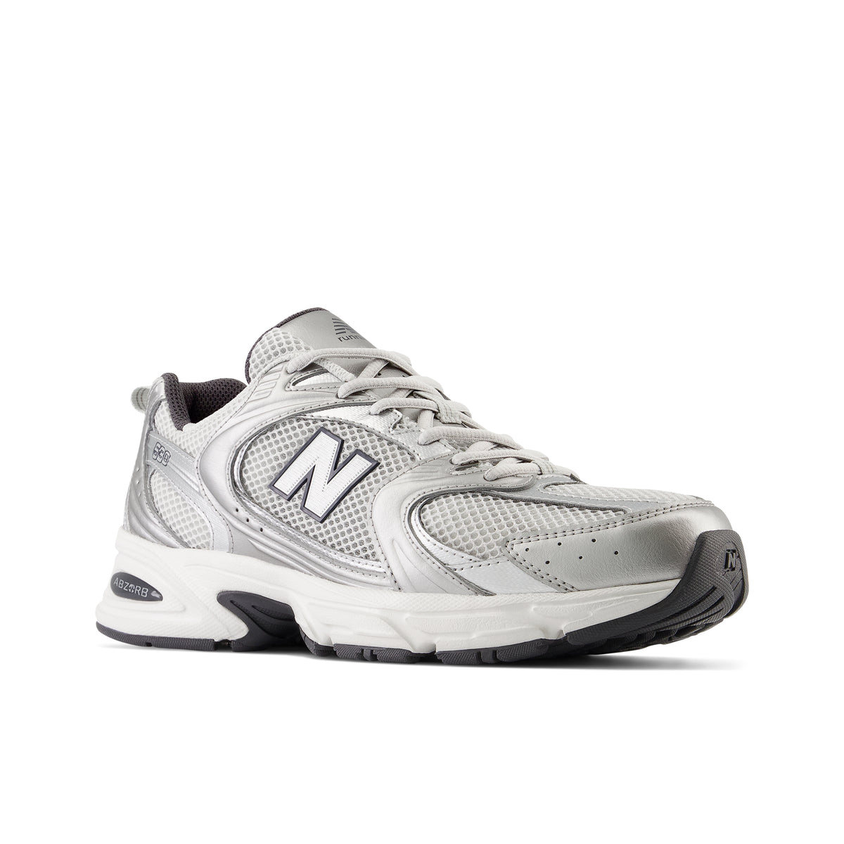 New balance outlet silver metallic