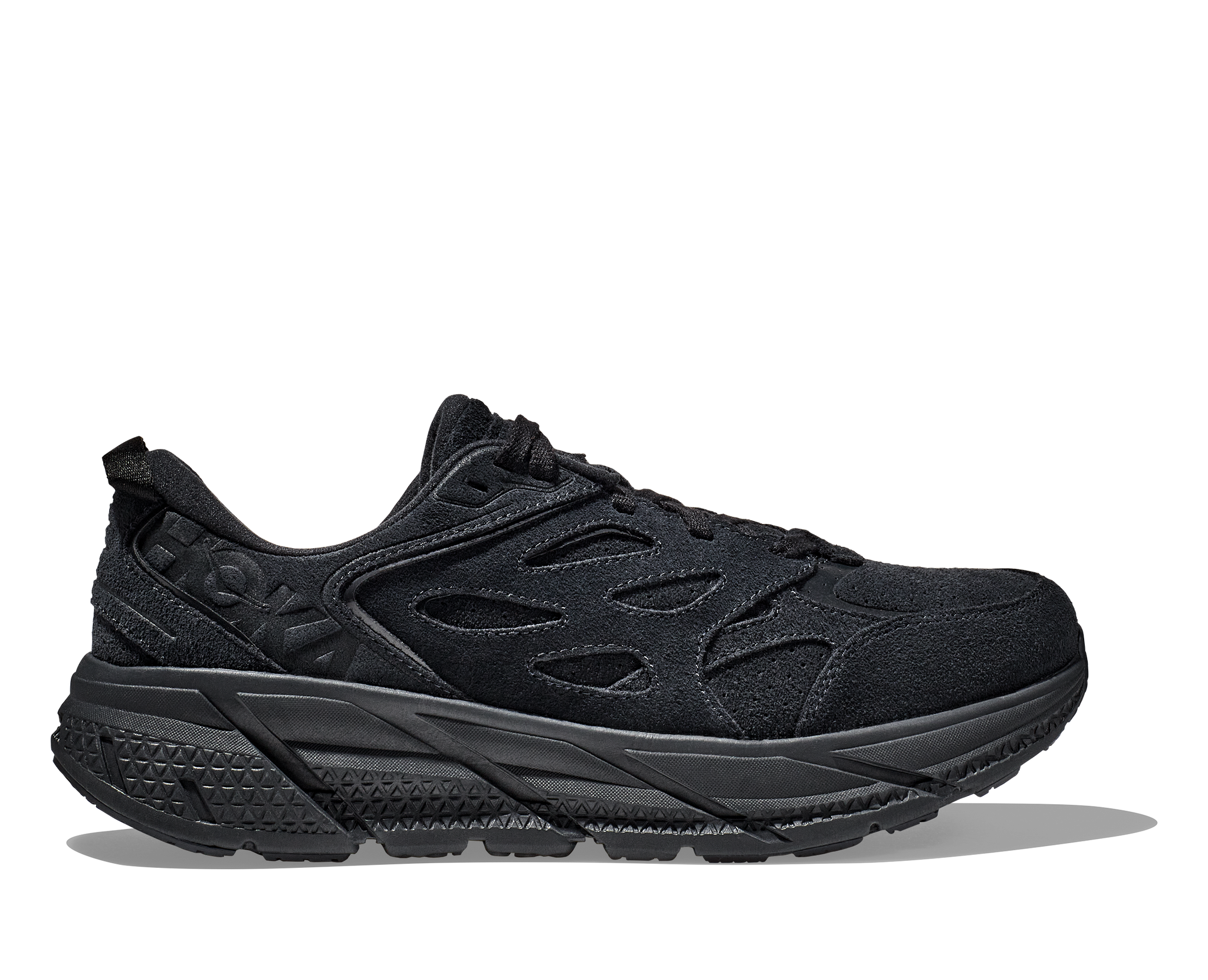 HOKA ONE ONE CLIFTON L SUEDE - BLACK | BLACK – ES2