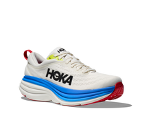 Load image into Gallery viewer, HOKA ONE ONE BONDI 8 - BLANC DE BLANC | VIRTUAL BLUE
