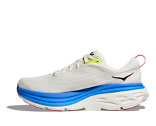 Load image into Gallery viewer, HOKA ONE ONE BONDI 8 - BLANC DE BLANC | VIRTUAL BLUE
