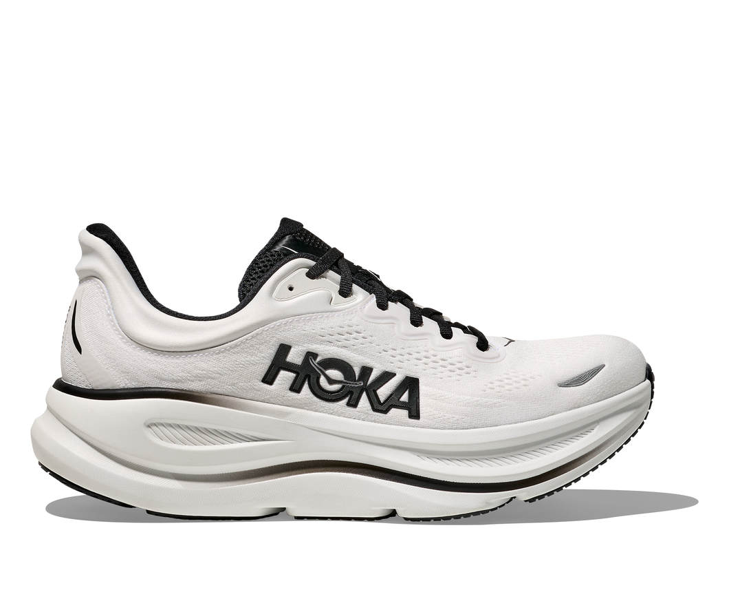 HOKA ONE ONE BONDI 9 - WHITE |  BLACK