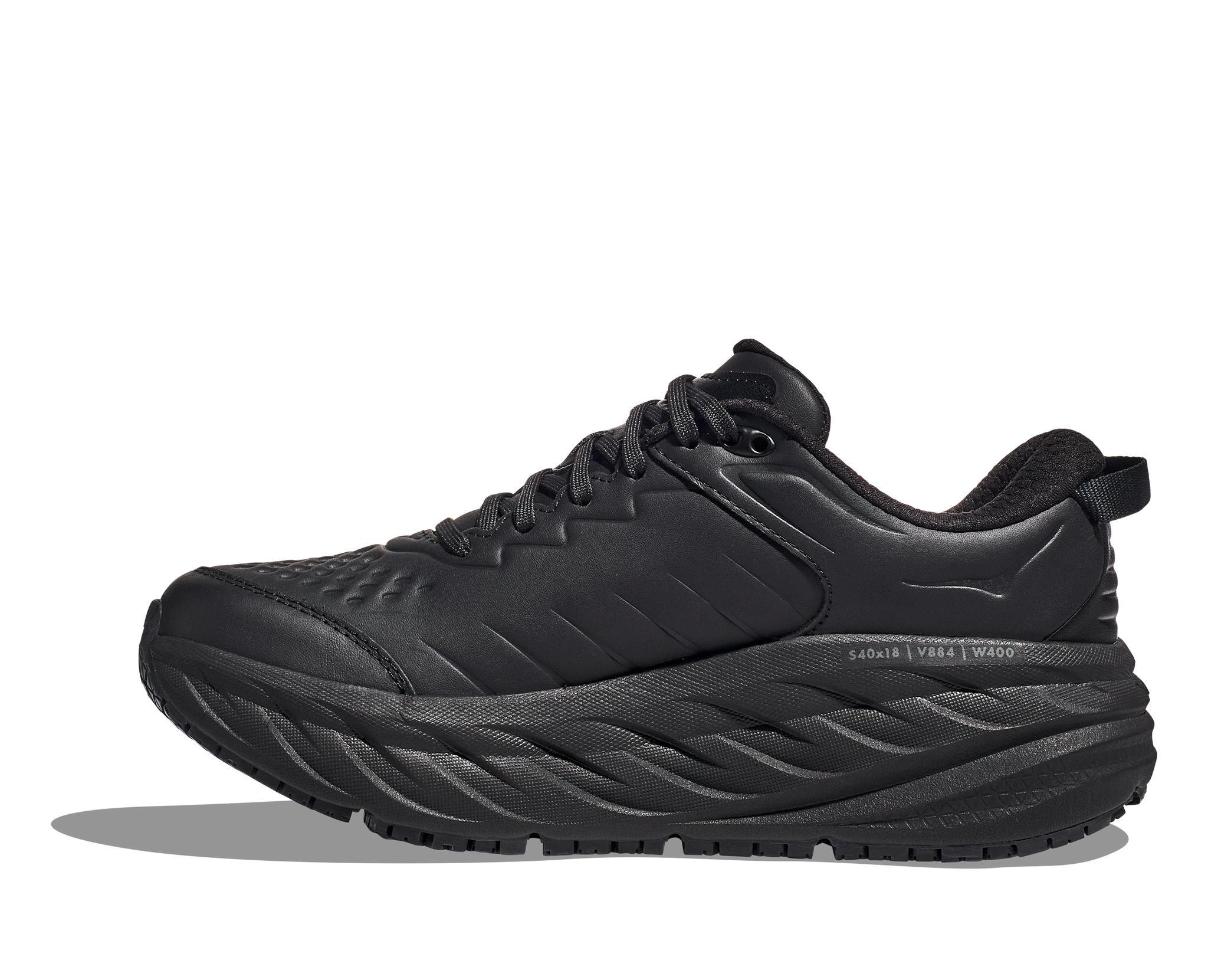 HOKA ONE ONE BONDI SR - BLACK | BLACK – ES2