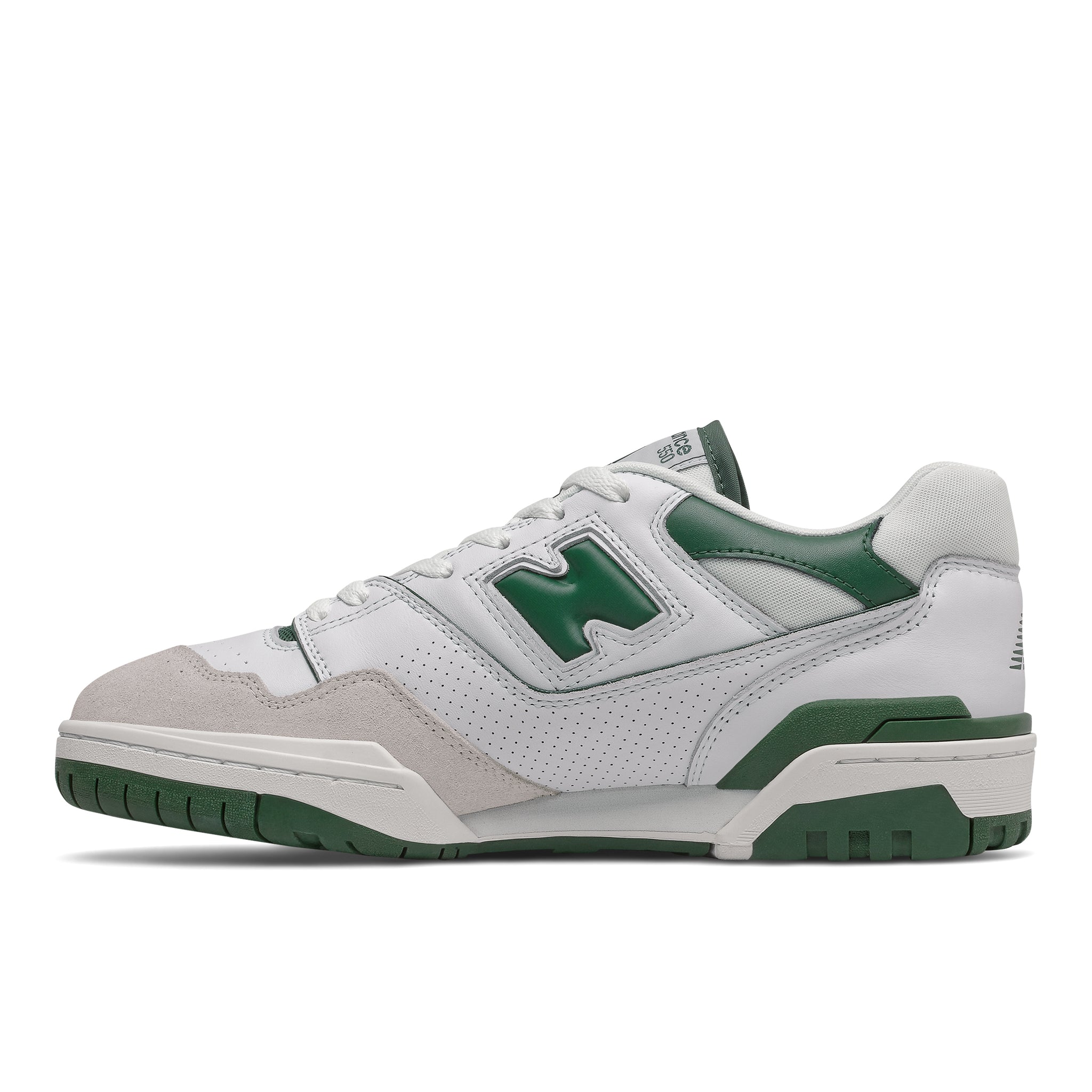 NEW BALANCE BB550WT1 - WHITE / TEAM FOREST GREEN – ES2